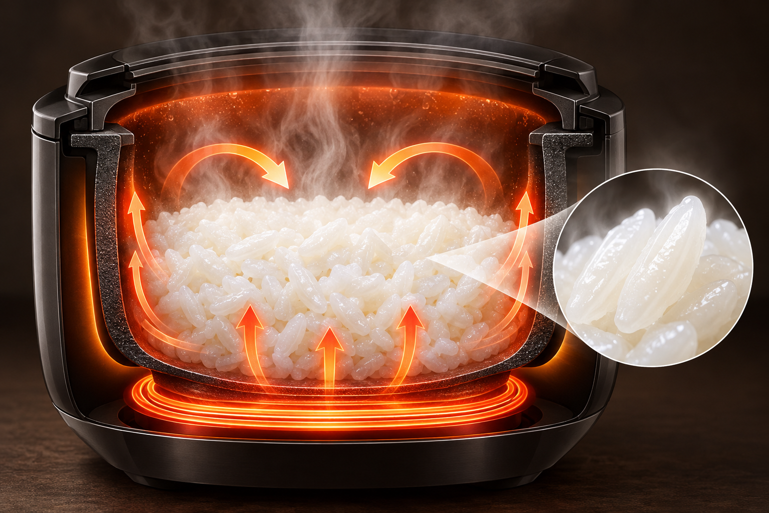 良い炊飯器がもたらす生活のメリット ごはんの甘みや粒立ちを引き出せる