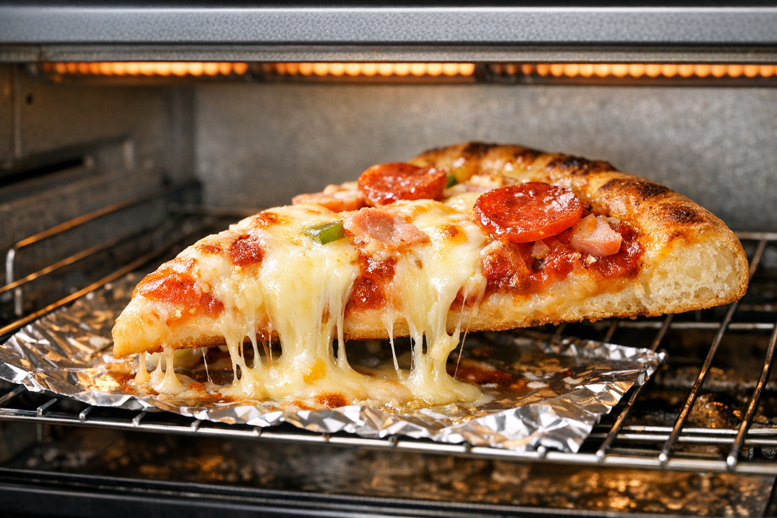 ピザをトースターで美味しく温め直すコツとホットサンドメーカーの活用術
