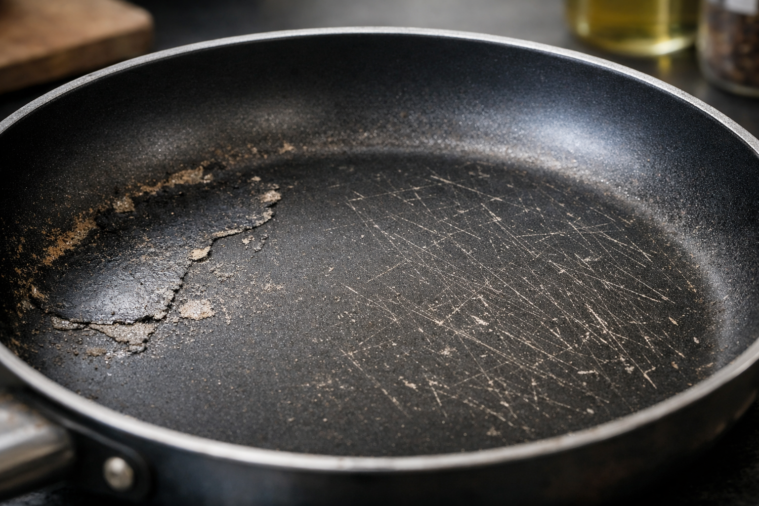 フライパンがくっつく原因と復活させる方法！素材別の対処法も解説のイメージ