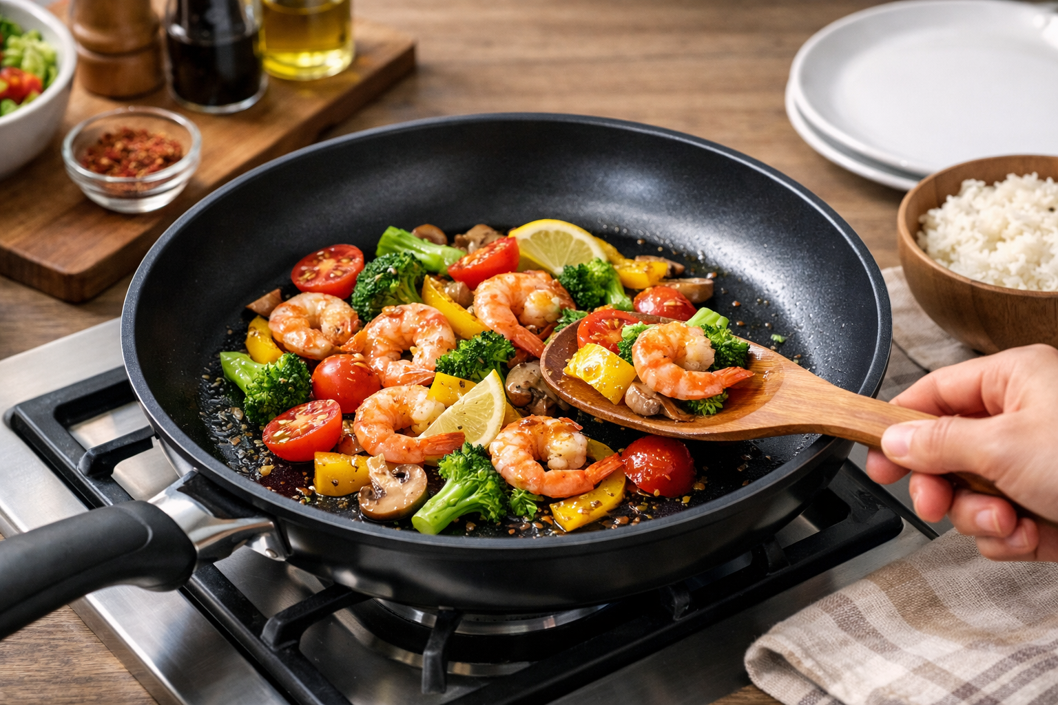 ティファールのフライパンの寿命は何年？コーティングを長持ちさせる使い方のイメージ