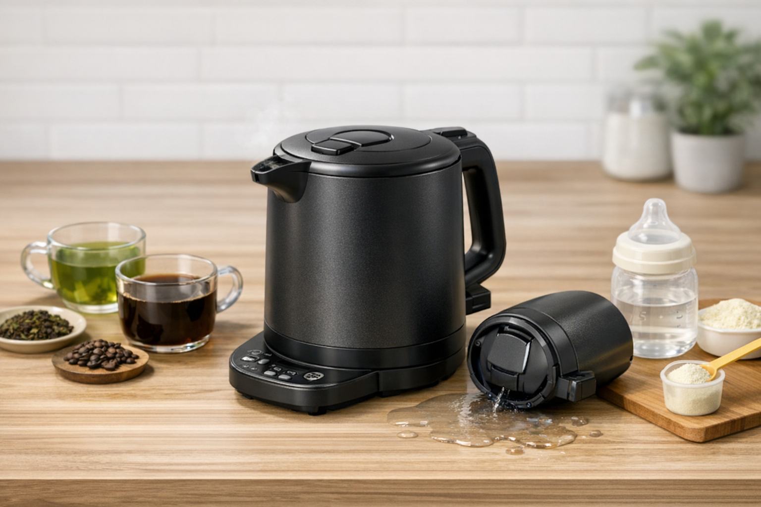 象印の安全性が高い電気ケトルのイメージ