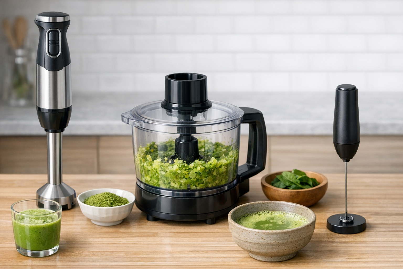 ハンドブレンダーやフードプロセッサーなどの電動調理家電